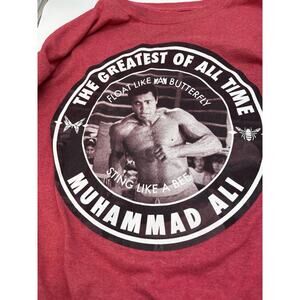 Muhammdad Ali Licensed Mens Pullover T Shirt Size 4XL Y2K Outdoors Sports